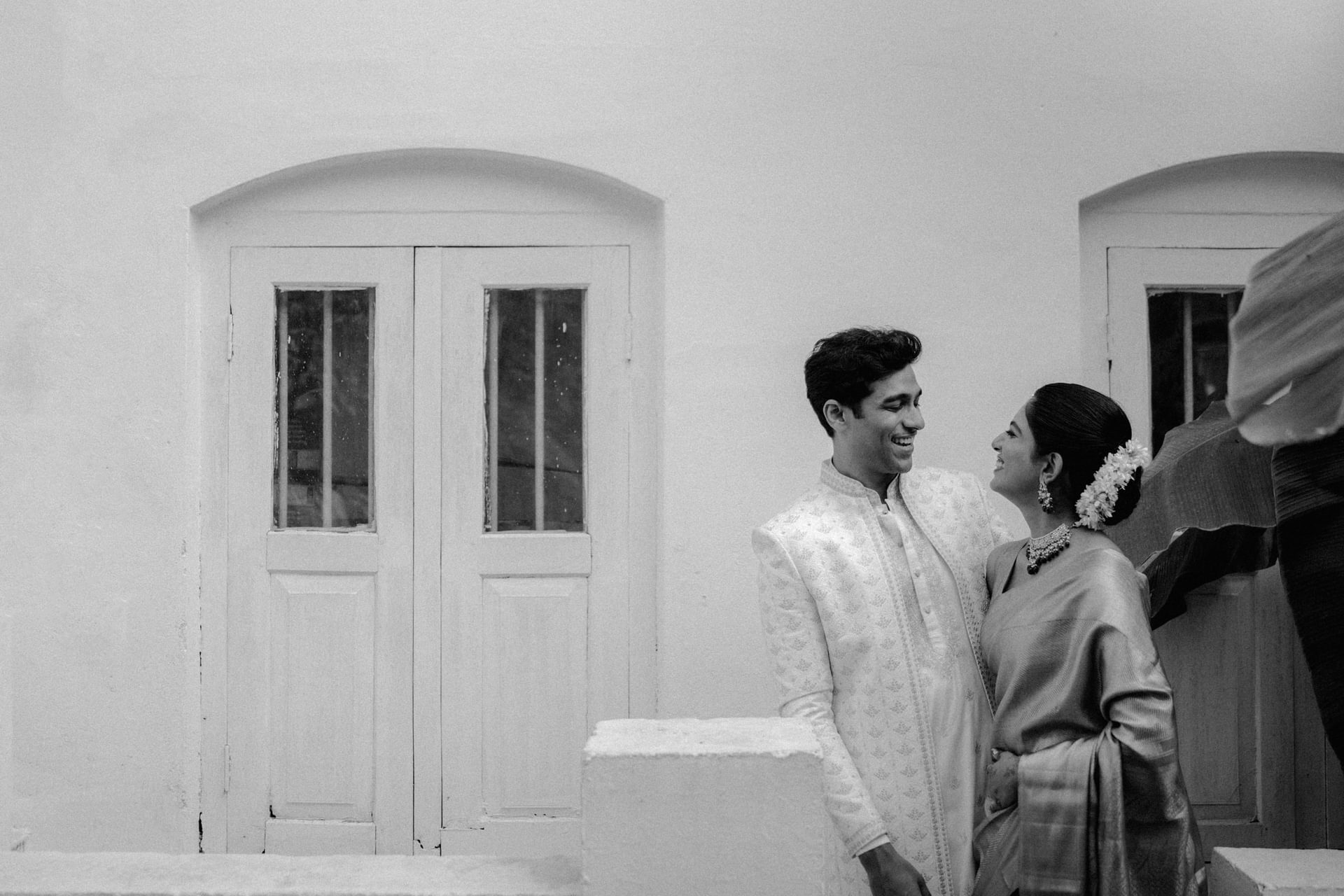 Candid wedding detail